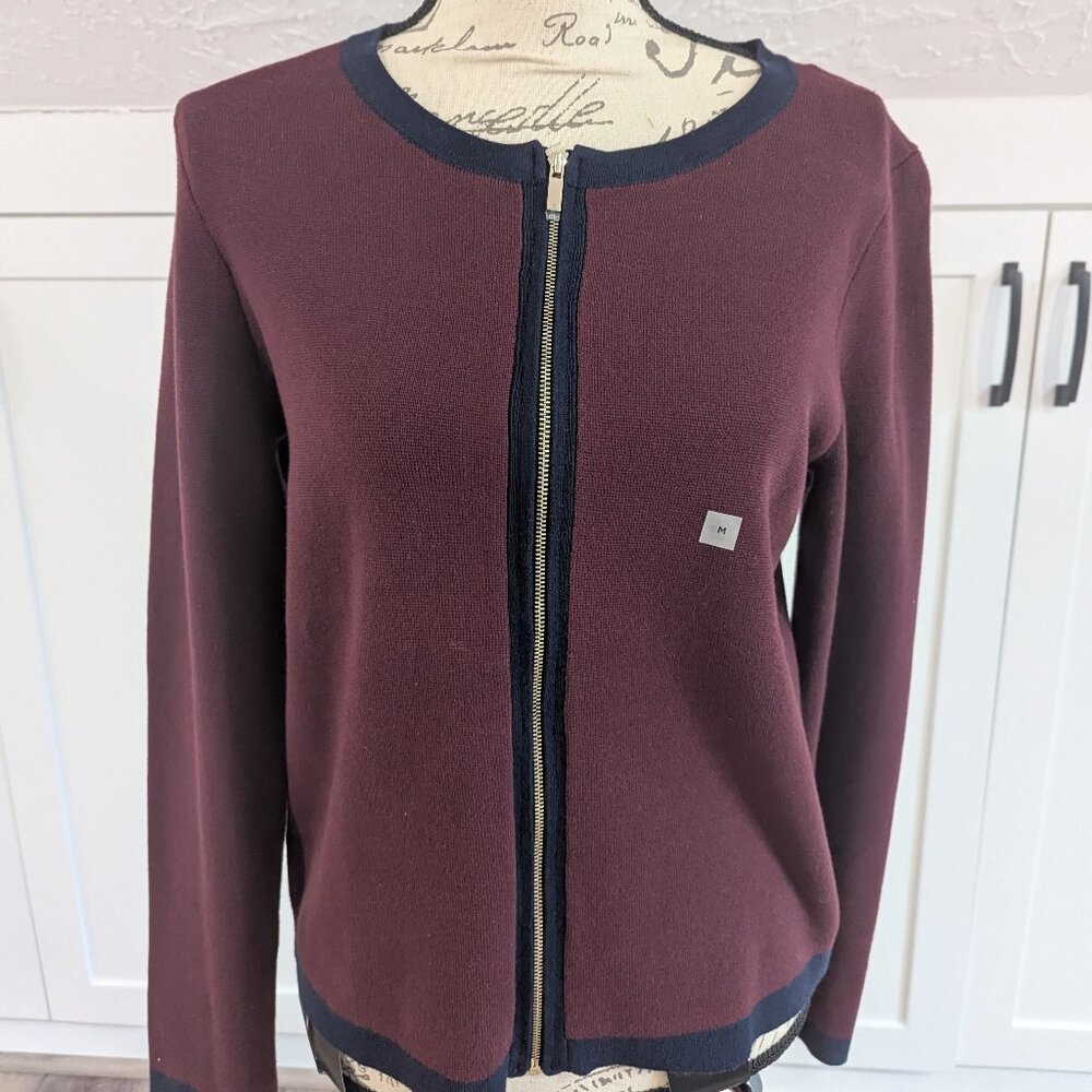 Ann Taylor Zipper Cardigan
